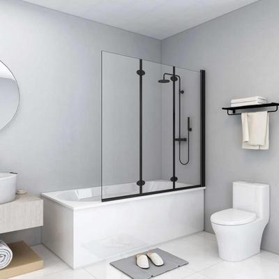 TEMU Foldable Shower Enclosure 3 Panels Esg 130x138 Image