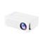 Projecteur mobile 1080p – connexion téléphonique filaire, écran orientable 100 pouces, mise au point manuelle, compatible iOS/Android, idéal pour le cinéma maison et en extérieur