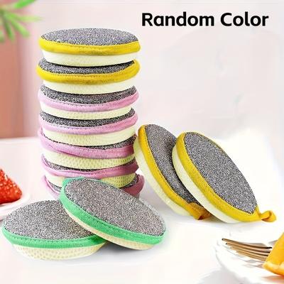 TEMU 8/16/32pcs Kitchen Cleaning Sponges - Reusable Scrubbing Pads For Washing Dishes, Stovetops And Sink - Square Multipurpose Dishcloths Image