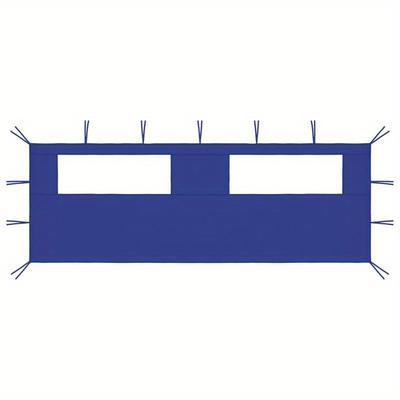TEMU Gazebo With Windows 6x2 M Blue Image