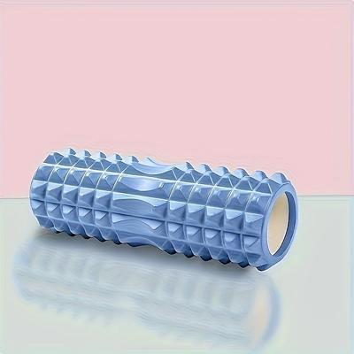 TEMU Massage Roller For And Mobility – 3d Contoured Design, Pilates, Yoga, And Fitness Workouts – Battery-free Myofascial Trigger Point Release Tool, Workout Accessories Image