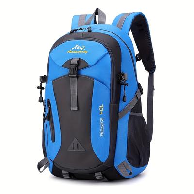 TEMU 1 Outdoor Hiking Backpack, Camping Climbing Pack, Large Capacity Durable Cycling Backpack, Unisex Shoulder Bag, Sports Bag, Casual Travel Backpack Image