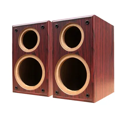 KYYSLB 6,5 Zoll Holz Verstärker Lautsprecher Leere Box Fieber Bücherregal Audio Shell Auto Audio Image
