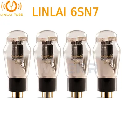 Fire Crew LINLAI 6SN7 Vakuumröhre, HiFi-Audioventil, ersetzt 6H8C 6N8P CV181 5692, elektronischer Image