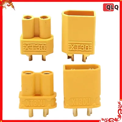 10 teile/lose Xt30/Xt30U Stecker M-F Rundstecker Stecker Für Rc Lipo Batterie Quadcopter Multicopter Image
