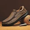Männer Leder Casual Loafer Schuhe Hochzeit Kleid Schuhe Neue Große Größe Mokassins Schuhe Wildleder