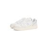 Keilsneaker TOMMY JEANS "TJW RETRO BASKET SNEAKER", Damen, Gr. 41, blau (ecru, hellblau), Leder, Lederimitat, sportlich, Schuhe, Schnürschuh, Halbschuh, Freizeitschuh mit seitlicher Logoflagge