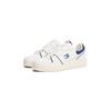 Sneaker TOMMY JEANS "TJM RETRO BASKET", Herren, Gr. 41, blau (weiß, navy), Leder, Textil, Lederimitat, sportlich, Schuhe, Freizeitschuh, Halbschuh, Schnürer mit Kontrast-Details