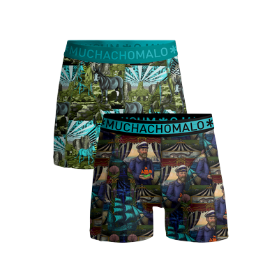 Muchachomalo Jungen Boxer Shorts - 2er Pack - Jungen Unterwäsche Image
