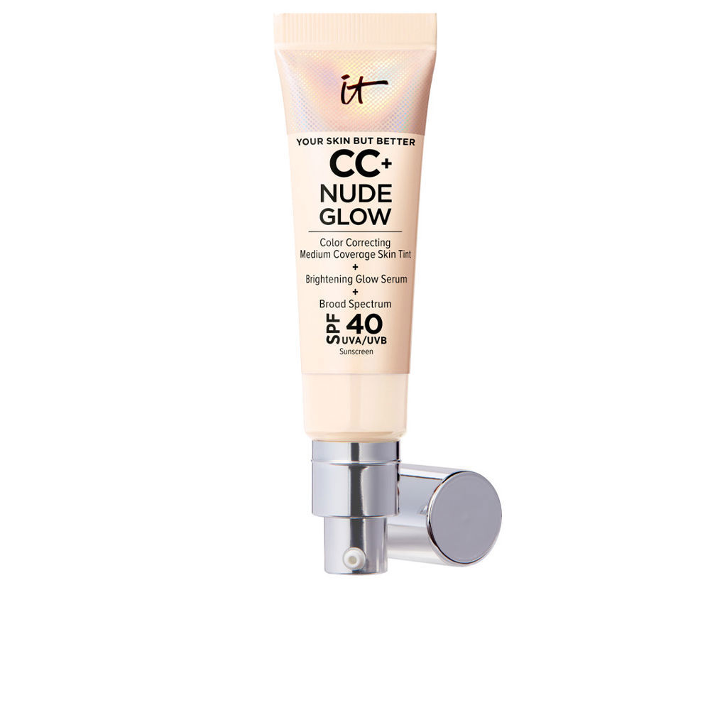 Cc+ Nude Glow Lightweight Foundation + Glow Serum Spf40 #fair Ivory 32 ml Image