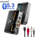 Trasmettitore ricevitore Bluetooth 5.3 Adattatore audio wireless NFC Convertitore DAC ottico coassiale AUX RCA da 3,5 mm per TV PC Altoparlante per auto