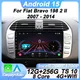Lettore video multimediale per auto per Fiat Bravo 198 2 II 2007 - 2014 Unità principale stereo Bluetooth Auto Carplay Navigazione GPS 4G Wifi