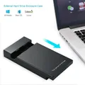 Custodia per HDD Adattatore da SATA a USB 3.0 da 3,5 '' 2,5'' Custodia per disco rigido esterno per