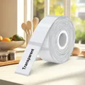 Etichetta di carta trasparente 12 * 40mm Etichetta adesiva trasparente Etichetta Marklife P15 Carta termica Marklife P12 adatta per stampante Phomemo Q30 D30