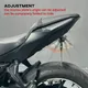 Support de plaque d'immatriculation caché pour KAWASAKI NINJA 650 Z650 2017 – 2025 EX650 ER650, éliminateur de garde-boue arrière de moto, lumière LED