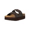 Badeschuh CRUZ "Gaze", Herren, Gr. 38, braun (karamell), Rindsleder, feminin, Schuhe, Mit Chunky-Sohle und atmungsaktivem Komfort