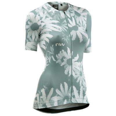 Northwave - Women's Blade Jersey Short Sleeve - Radtrikot Gr S grau/türkis Image