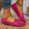 Women Shoes Spring Autumn Casual Flat Shoes Women Round Toe Denim Flat Loafers Plus Size Jeans