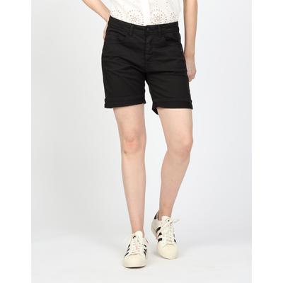 Boyfriend-Hose GANG "GANG Hosen Shorts 94NICA SHORTS", Damen, Gr. 25, Normalgrößen, schwarz, 97% Baumwolle, 3% Elasthan, Hosen Image