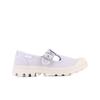 Sneaker PALLADIUM "PAMPA M-JANE WASHED", Gr. 43, milk galaxy, Textil, sportlich, Schuhe