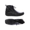 camel active Damen Stiefelette, Gr. 4.5, schwarz, Leder
