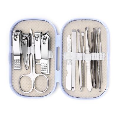 14-in-1 Stainless Steel Nail Clipper Set, Professional Nail Grooming Kit for Manicure Pedicure, Portable Beauty Tools for Home Use