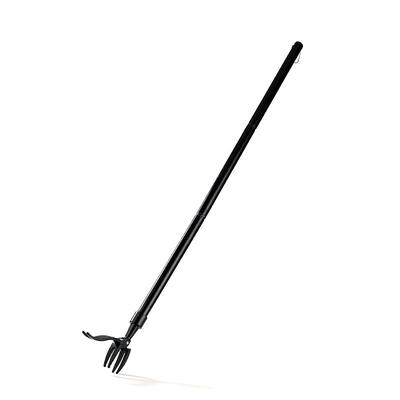 High Hardness Weed Pulling Tool - Manual Stand Up Weed Puller Tool Head Replacement - 4-Claw Steel Head Design, Black