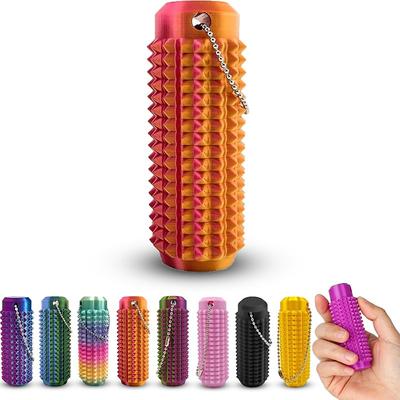 3D Print Little Ouchies Pain Stim Fidget Keychain, Anxiety Relief Pain Stim Bumpy Fidget Pain Stim Fidget Toys Novelty Gifts for Friends