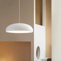 Lampada a sospensione a LED, plafoniera a filo, plafoniera a LED in metallo da 35 cm, plafoniera rotonda moderna, lampada da soffitto per soggiorno, corridoio