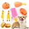 1pc Pet Squeak Toy Dog Sound Toys Grinding Teeth Clean Teeth Chew Toy for Puppy Dog Pet Supplies