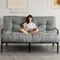 8 inch mattress, full size, thick mattress, sofabed, adult floor mattress, crushed foam fill, medium