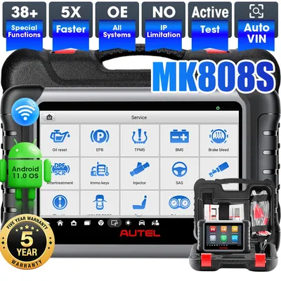 Autel MaxiCOM MK808S Scanner Automotive Car Diagnostic Tool Bidirectional Diagnostic OBD2 Scan Tool