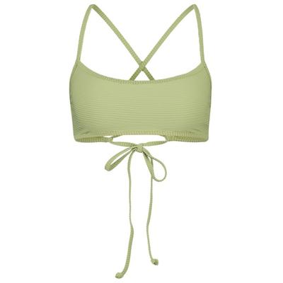 Billabong - Women's Tanlines Lace Up Trilet - Bikini-Top Gr XL avocado Image