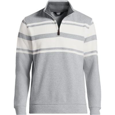 Brushed Rib Half Zip Jumper, Men, size: 34-36, regular, Misc, Cotton, by Lands' End