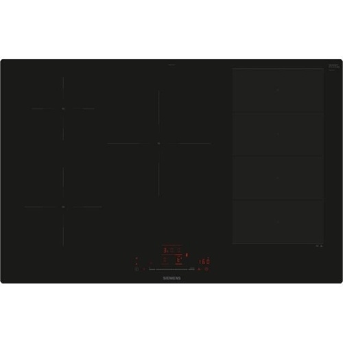 Siemens EX801HVC1E iQ700 Induktionskochfeld mit Kochsensor, 80 cm, Schwarz, flächenbündig Image