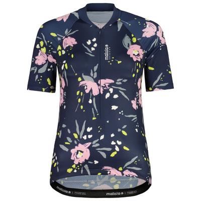 Maloja - Women's VilsaM. AOP 1/2 - Radtrikot Gr XL blau Image