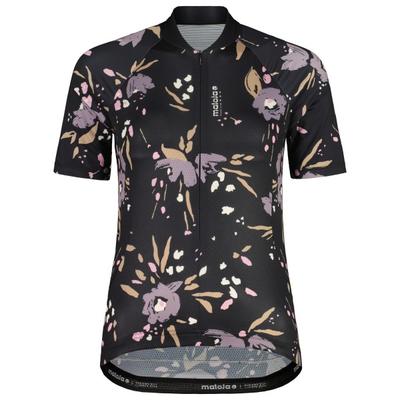 Maloja - Women's VilsaM. AOP 1/2 - Radtrikot Gr M schwarz/grau Image