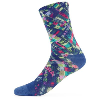 Endura - Patchwork LTD Print Sock - Radsocken 37-42 | EU 37-42 blau Image