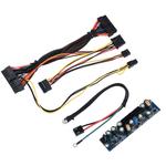 Kkmoon - Alimentation pc 12V 120W - Module d'Alimentation atx 24 Broches avec Câble d'Entrée dc