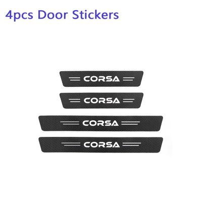 TEMU D/c/ Waterproof Door Sill Protector Strips - Scratch & Collision Resistant, Pvc Welcome Pedal Guards, Black With White Lettering Image