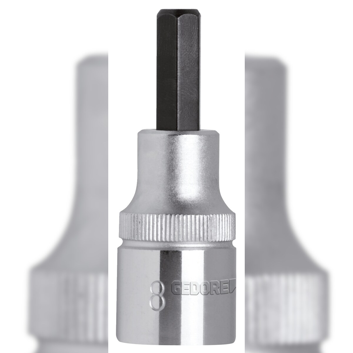 GEDORE red Schraubendrehereinsatz 1/2" 6 mm Länge 55 mm, R62550610 Image