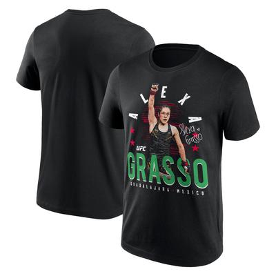 UFC Alexa Grasso Victor T-Shirt - Black - Mens Image