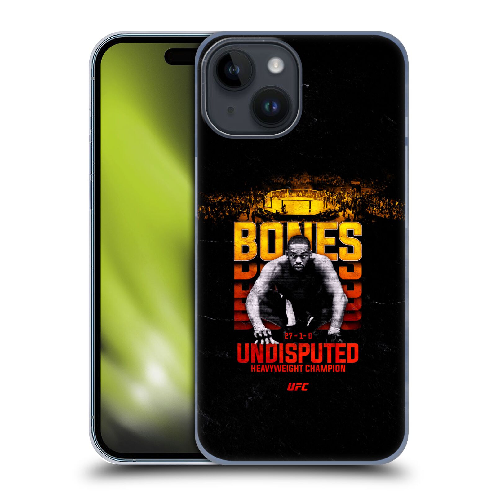 UFC Jon Jones Heavyweight Champion Phone Case - iPhone Image