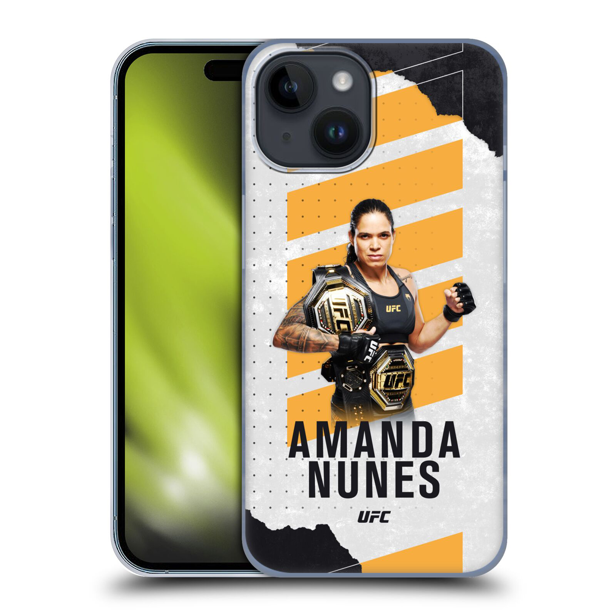 UFC Amanda Nunes Fight Card - iPhone Image