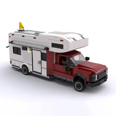 NEUE 939PCS Heißer Verkauf Stadt Urlaub Abenteuer Camper Van Modell DIY kreative ideen kind Image