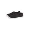 Slip-On Sneaker TOMMY HILFIGER "CANVAS SLIP-ON SNEAKER", Damen, Gr. 36, schwarz, Baumwolle, sportlich, Schuhe, Freizeitschuh, Schlüpfschuh, Slipper, Halbschuh, Flaggen-Stickerei