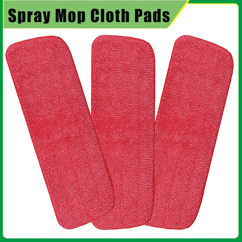 Ersatz reinigungs werkzeuge Mikrofaser-Mop-Pad für Sprüh mops nass und trocken Mehrzweck-Reinigungs mop Tuch wasch bare Mop-Pads Image
