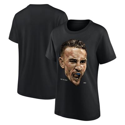 UFC Max Holloway Portrait T-Shirt – Schwarz – Damen Image
