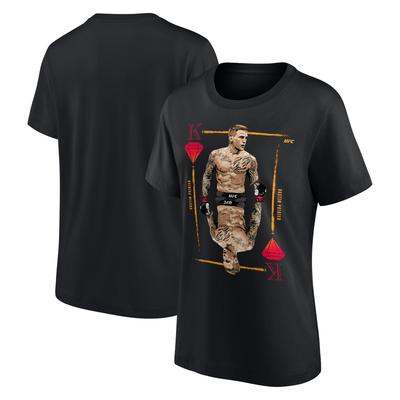 UFC Dustin Poirier King Of Diamonds T-Shirt – Schwarz – Damen Image
