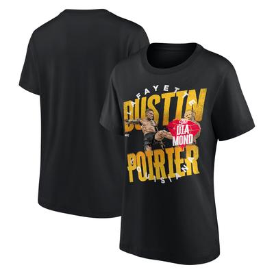 UFC Dustin Poirier Lafayette Louisiana T-Shirt – Schwarz – Damen Image